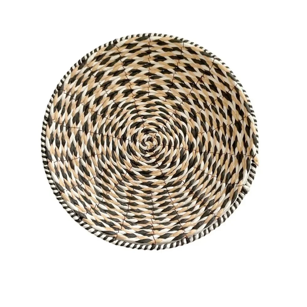 Decorative Multicolor Freestanding Round Basket Home Decor‎ New